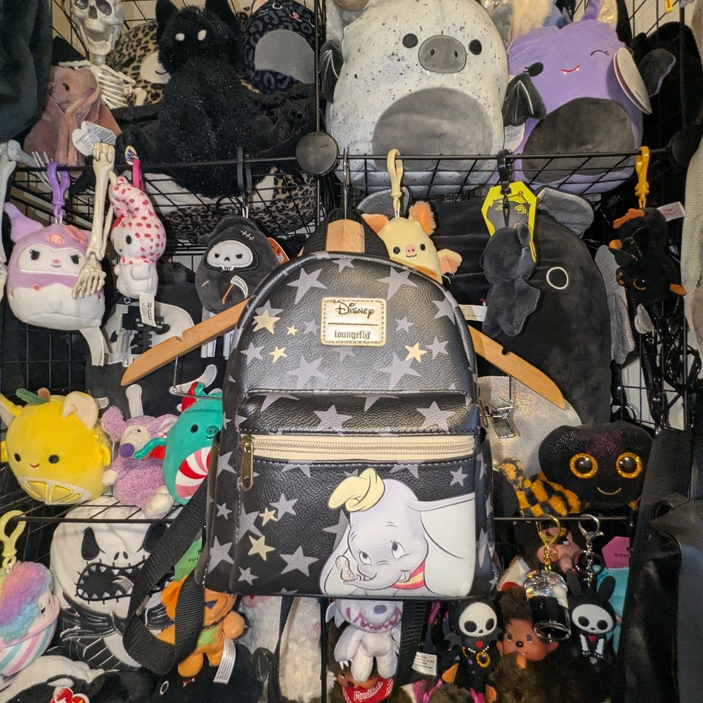Disney Dumbo Star Print Loungefly Mini Backpack